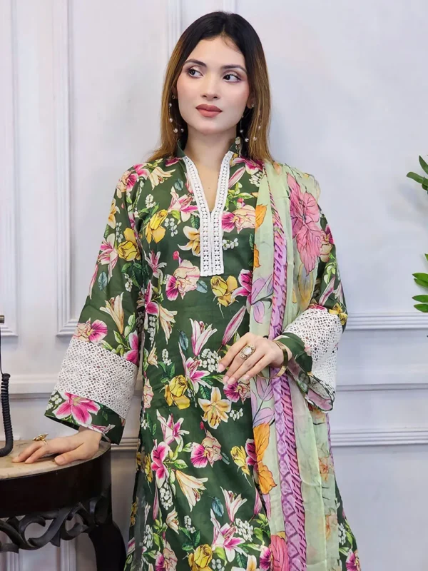 Inspired Pakistani Dress Stitched - Image 6