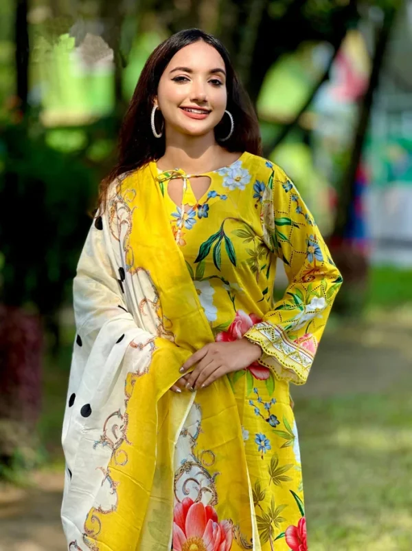 Pakistani Inspired Premium Dress - Image 6