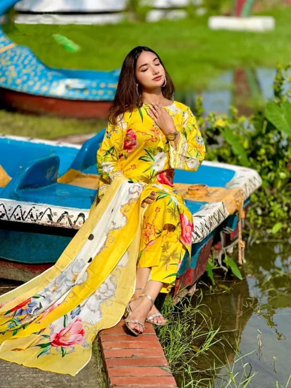 Pakistani Inspired Premium Dress - Image 7